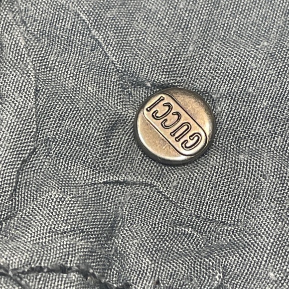 Gucci Arkansas 01865 Denim Jeans 35x32 Made In Italy - Picture 12 of 16